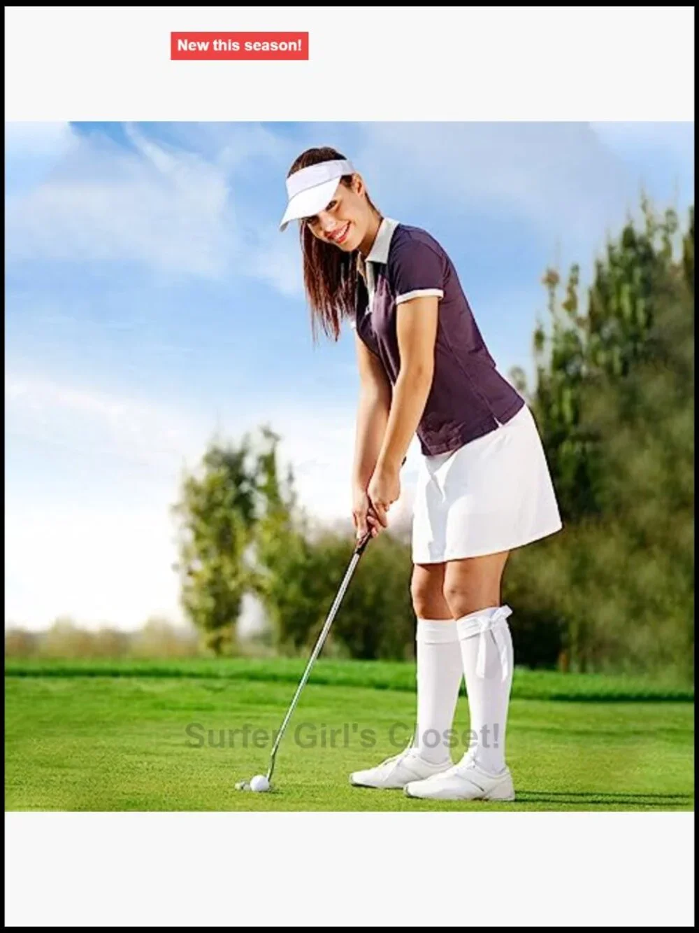 Adjustable UV Protection Sports Sun Visor for Golf Tennis Running